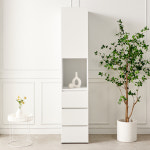 일송가구 일반 깊이 4단 500 바바 주방 다용도 수납장 틈새장 : 일송가구