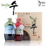 비슬청록농장 미나리 수 혼합세트 (700mlx2병) 전통옹기에 3년 숙성발효 미나리엑기스 : 성도엘엔티