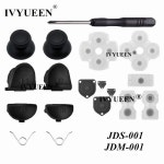 IVYUEEN R2 L2 L1 R1 트리거 버튼 모드 키트 플레이 스테이션 4 PS4 프로 슬림 컨트롤러 아날로그 스틱 캡, JDS 055 050 040 03 JDS JDM... 