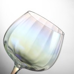 그랑제이 홀로그램 고급 오로라 와인잔 고블렛잔 샴페인잔 2p : 우아한 테이블