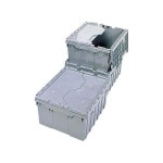 아크로밀스 39170 GRAY 부착뚜껑 HDPE 용기 17 gal 2112 x 15 : 스트롱플레인