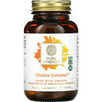 Pure Synergy Choline Complex 퓨어 시너지 콜립 복합체 275mg 보리잎 브로콜리 콜리플라워 양배추 아루굴라 새싹 혼합물 200mg 60정... 