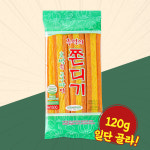 추억의 옛날 문방구 과자 직장인 탕비실 사무실 간식 태평 추억의쫀디기 120g : 달다구리마트