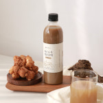 [약선보감] 국내산 수제 생강청 차 진액 제로슈가 500ml 단맛 0% : 우리꽃 연구소
