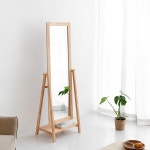 소로홈 원목전신거울 56x165 BDC32 고무나무 : 별이언니마켓