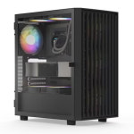 BRAVOTEC SWORD S300 PATRON 타이탄 글래스 컴퓨터 PC 케이스 (블랙) : 마스터셀러