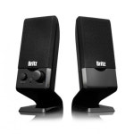 브릿츠스피커 브리츠 브릿츠 노트북용 데스크탑 2채널 스피커 PC스피커 : 큐어게인