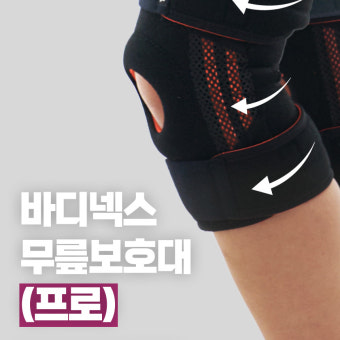 바디넥스 무릎보호대 프로 무릎연골 니슬리브 헬스 등산 슬개골 밴드 관절 러닝 스쿼트 아대 : 바디넥스