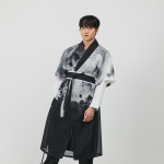 리슬 대고려 양면 허리띠 민무늬 여자 남자 개량 퓨전 생활한복 : 리슬