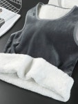 가을겨울 지가 융가 두껍고 따뜻함 나시 남성 배자 노슬리브T 안열 더베스트 속옷 레깅스웨터 : 사거리마트