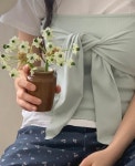 앙고라 뷔스티에 리본탑 (6color) : 유해브썸띵