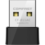 USB WIFI 어댑터 미니 네트워킹 카드 650Mbps 빠른 데이터 전송 2.45Ghz WiFi CF811AC 데스크톱 노트북용 PC 어댑터용 : 오션플레인홈