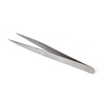 스텐 전자핀셋 1호 12cm 직선 다리미 모양 12cm 정밀작업 micro forcep : 이지앤메디칼