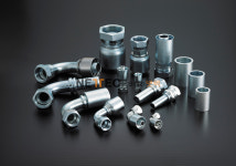 유압 호스 피팅 #4번 금구 일자 - JIC Female straight (1/4인치 - 2인치) : 유압나라 넷텍