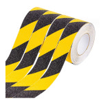 외부계단논슬립 황흑사선 미끄럼 방지 테이프 5cmX5M : 패러이샵