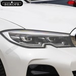 자동차 헤드라이트 색조 스모크 블랙 보호 필름 TPU 스티커 BMW F30 F31 G20 F10 F11 G30 F40 F32 F22 F36 F07 F34 G32 G11 G15... 