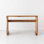 마켓비 소로홈 원목다용도테이블 BDC33 1200 좁고긴 창가 테이블 슬림 폭좁은 벽 책상 : 신연찬서