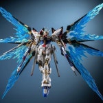 Tuwang 모델 MGEX 1/100 ZGMF-X20A 스트라이크 프리덤 형광 투명 컬러 라이트 윙 특수 효과 부품 선물 : 퀸덤컴퍼니