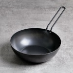 아이자와공방 블랙피망 냄비 웍팬 24cm 인덕션사용가능 일본직구 : 미라이스튜디오
