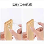 컵케익 인형 주얼리용 목재 디스플레이 스탠드 사다리꼴 블라인드 박스 보관 선반 홈 데코 내구성 있는 랙 1-4 층 : 퀸덤컴퍼니