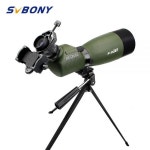 SVBONY-20-60x60/25-75x70mm 스포팅 스코프 SV14 줌 망원경 BAK4 프리즘 방수 사냥 단안 + 전화 어댑터 F9310 SVBONY 쌍안경 25... 