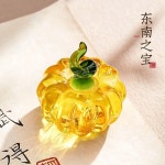 투명 과일 문진 감 호박 서예 도구 크리스탈 : 민트직구