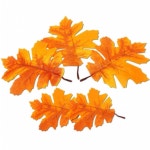 유치원 가을 환경판 참나무잎 낙엽조화 입사귀 만들기 어린이집 인조 공예 소품 : 러블리봄날