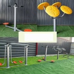 체육시설물 야외 숄더프레스머신 스쿼트운동기구 : 지금오라