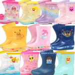 유아 아동 장화 초등학생 캐릭터 어린이 레인부츠 주니어 여아 남아 아기 유아용 : 단뽀뽀