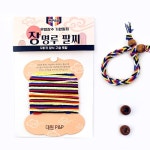 장명루 팔찌 소원 오색실 전통 DIY 만들기 세트 : 더채움문구