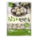 [box] 굿프랜즈 감자찐만두 1500g x 6봉 대용량 업소용 pc방 식당용 분식 : 굿프랜즈 공식스토어