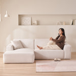 일마레하우스 카린 3.5인 카우치 갤럭시 패브릭 소파 2colors : 일마레 하우스