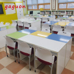 파주 H초등학교 독서실 학교 회의실 학원 교회 업소용 의자테이블세트 : 가구온