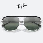 레이벤 편광선글라스 빌원 RB2205 BILLONE 1294G6 투브릿지 뿔테 : 세컨아이즈