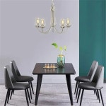 현대 호환 투명 유리 와인 컵 쉐이드 교체 글로브 E26 소켓 링 커버 샹들리에 벽 스콘스 펜던트 조명용 : 퍼펙트셀러486