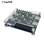 PC 컴퓨터용 USB ATX 어댑터 모듈 POWER LOGIC 커넥터, 24핀 12 공급 장치 브레이크 아웃 보드 아크릴 케이스 세트 DC3.3 12V : 프로종합몰