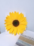 (완제품)페이퍼플라워 주름지 해바라기 액자 이사선물 집들이 카페 개업식 프로포즈 선물 이벤트 인테리어소품 : 통로데이