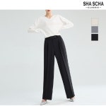 링클프리 와이드 팬츠 : Le Shascha