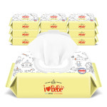 아이러브베베 플러스옐로우 캡형 아기물티슈 120매, 10개 : 지앤티클린