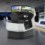 VR 자동차 운전 시뮬레이터 레이싱 스티어링 운전석 시트 학습 학교 인증 자동 교육 훈련 : 우성상점