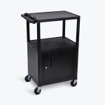 FSE 373-LP42CE-B 42H AV Cart - 3 Shelves Cabinet Electric 472771 : 단단한다락방