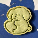 하트퍼피 쿠키커터 귀여운 강아지 모양 수제 간식 쿠키 만들기 : 빼꼼스튜디오