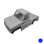 [14043B] YK4081 Body Car shell PC 블루 : 해운대RC
