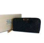 여주아울렛 명품-버버리 여성 엠보싱 체크 가죽 지퍼라운드 지갑 3949892 PC0280 WL00002 : 여주아울렛 PRIMO.u