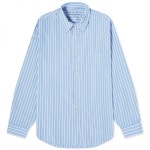 [정품] Mfpen 디스트로이드 이그제큐티브 셔츠 - 블루 스트라이프 370076 : 우림 커머스