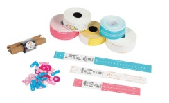 병원 진료 일회용 손목 밴드 환자 확인 프린트용 건강증진 대리 검진 방지 어린이용 유아용 메디칼 밴드 : 와이엠몰