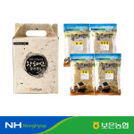 [보은농협] 황토머근 잡곡세트 2호(찹쌀, 찰현미, 기장, 깐녹두 각 500g) : 정이품 보은농협