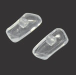 안경테 코받침 코패드 에어코받침 울템코모양 실리콘 안경코받침 10쌍 : 메디컬브랜드