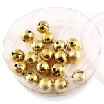 방울 장식 꾸미기 은색 금색 칼라방울 미니 펄종 금종 은종 통포장 : 주윤스토어