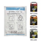 씨유메디칼시스템 자동심장충격기(AED) 심장제세동기  NF1200 / NFK200 / MC100 NF성인패드 : 신성메디칼